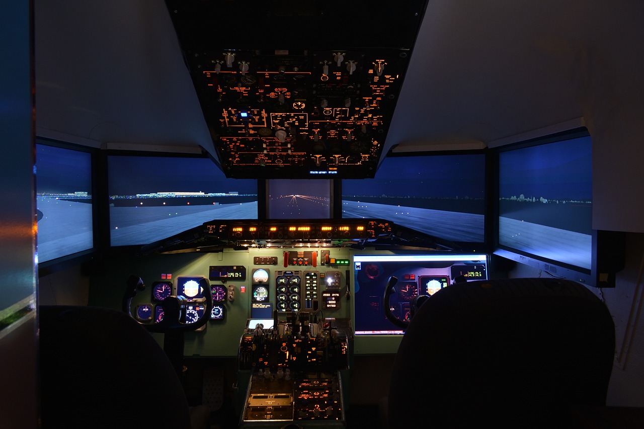 simulateur de vol